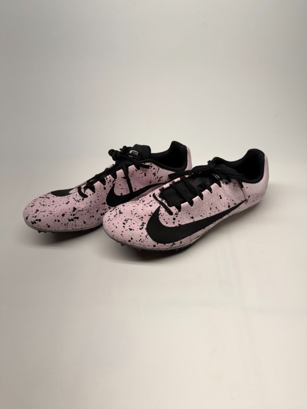 Nike Womens Zoom Rival S Track And Field Shoes 907565-630 Pink Black Sz 12